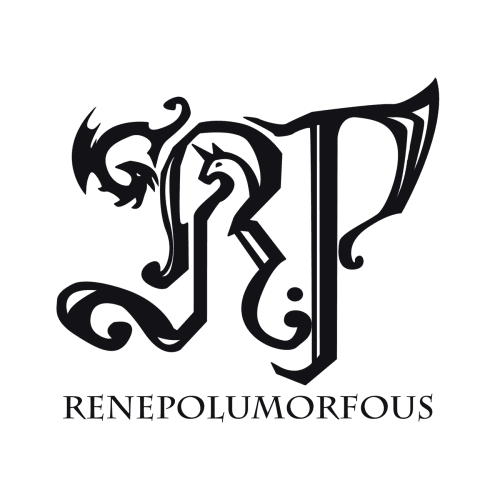 RenePolumorfous Logo - Black version letter - Rene Polumorfous-square